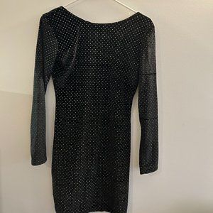 Motel Rocks Plunge Back Dress